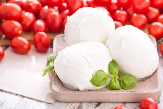 Fornitori di mozzarella per ristoranti